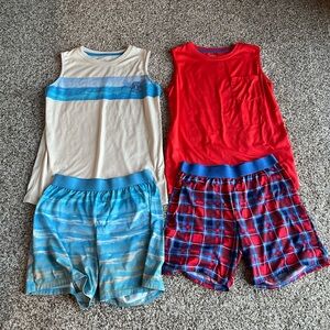 Cat and Jack 2-Piece Pajama Sets – Red & Blue Styles size: XL.